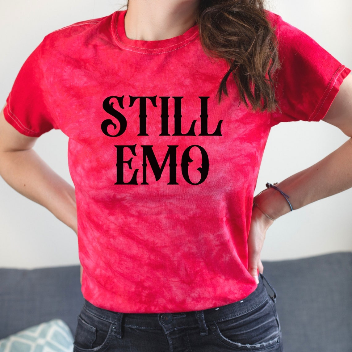 Still Emo Shirt Emo Tie Dye Elder Emo Emo Clothing Emo Emo Etsy