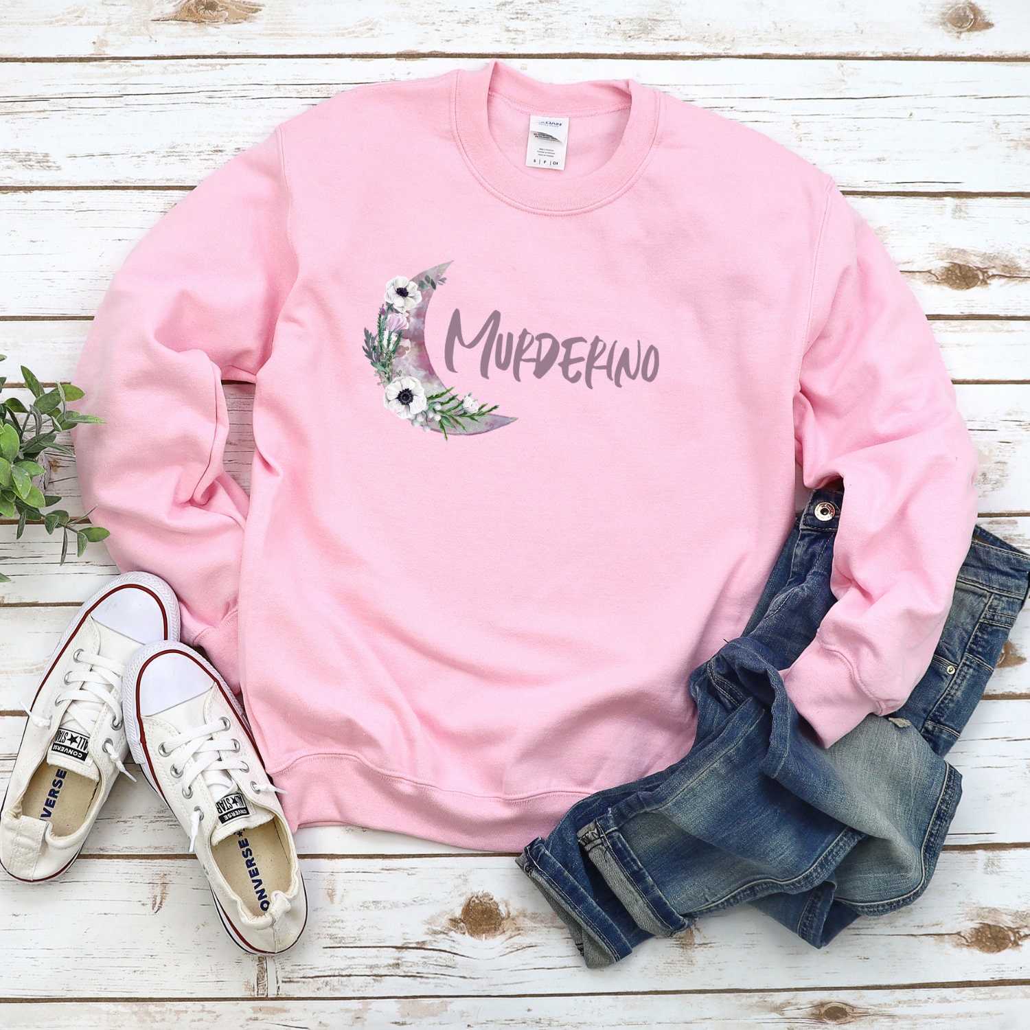 Murderino Sweatshirt Boho Murderino Sweatshirt True Crime - Etsy