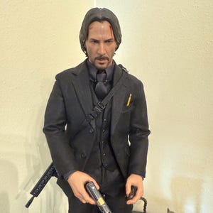 J. Wick & Dog  1/6 Scale Figure