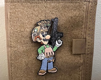 Operator Luigi Dude Embroidered Patch