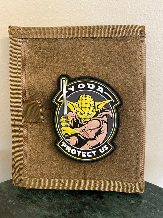 Yoda Protect Us Star Wars PVC Morale Patch