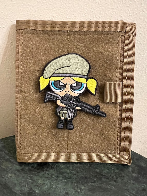 Tactical Girl Embroidered Patch