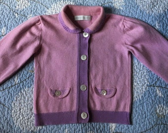 Cameron Taylor Girl 100% Cashmere Cardigan (Fit 18-24 Months)