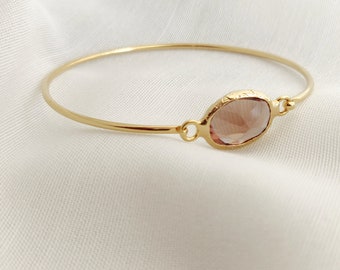 Alexandrite Gold Bracelet