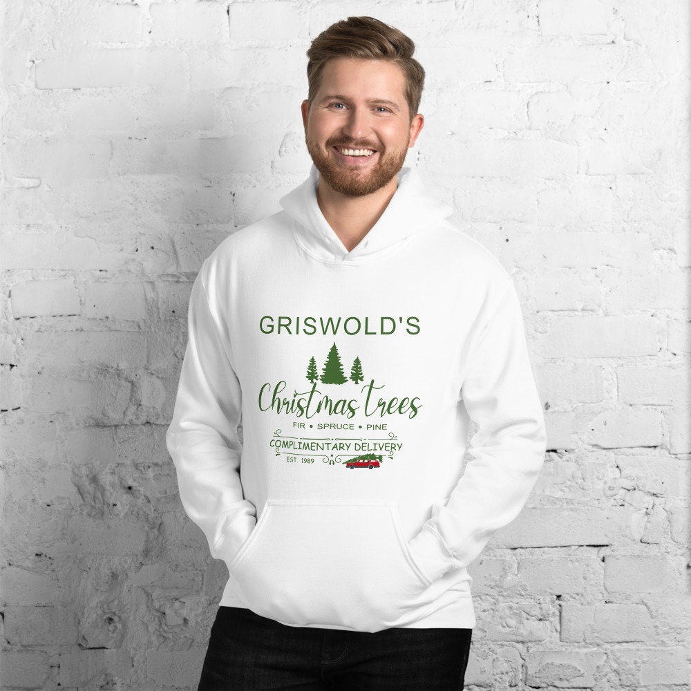 GRISWOLD FAMILY CHRISTMAS CLARK GRISWALD TREE FUNNY TEE XMAS HOOD HOLIDAY HOODIE 