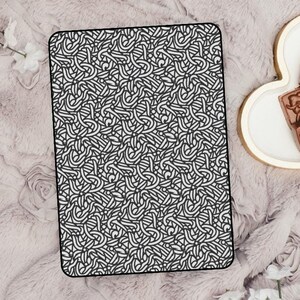 Kindle Insert Black, Kindle Paperwhite Case Insert, Kindle Paperwhite Insert, Kindle Insert for Clear Case, Digital Kindle Insert