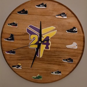 Kobe Bryant Wall Clock