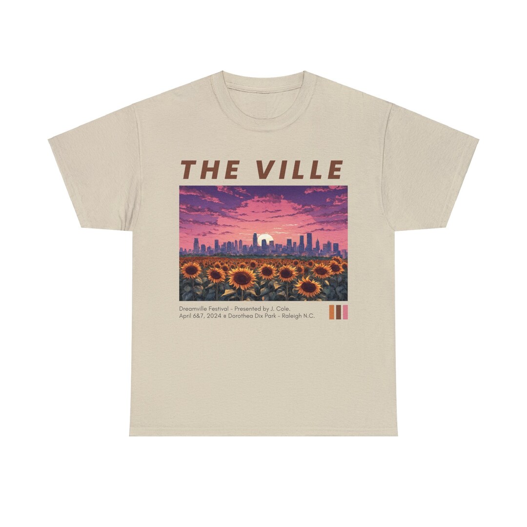 Dreamville Festival 2024 Merch J Cole Tee the Ville Etsy