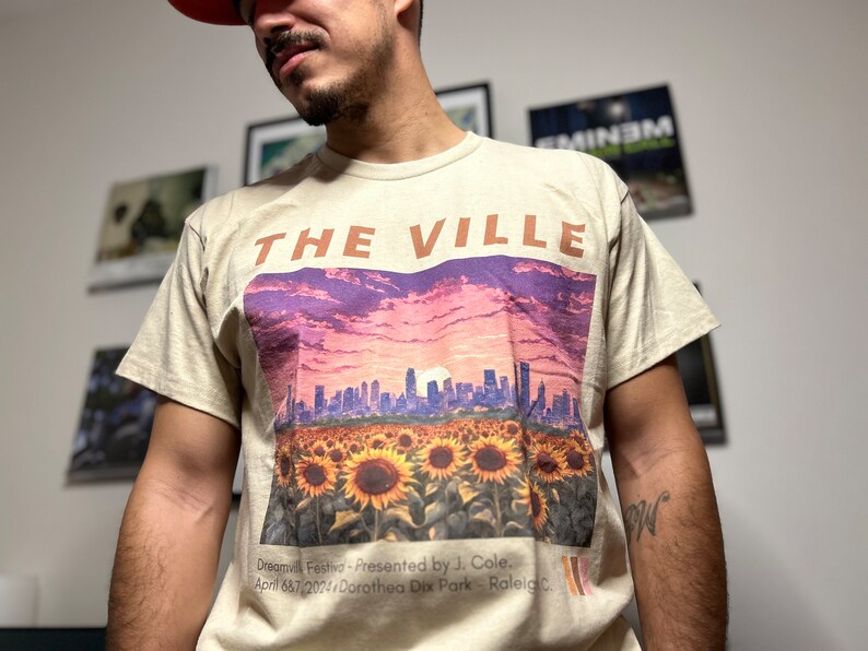 Dreamville Festival 2024 Merch J Cole Tee the Ville Etsy