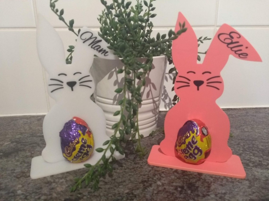 Personalised Easter creme egg holder various styles Etsy