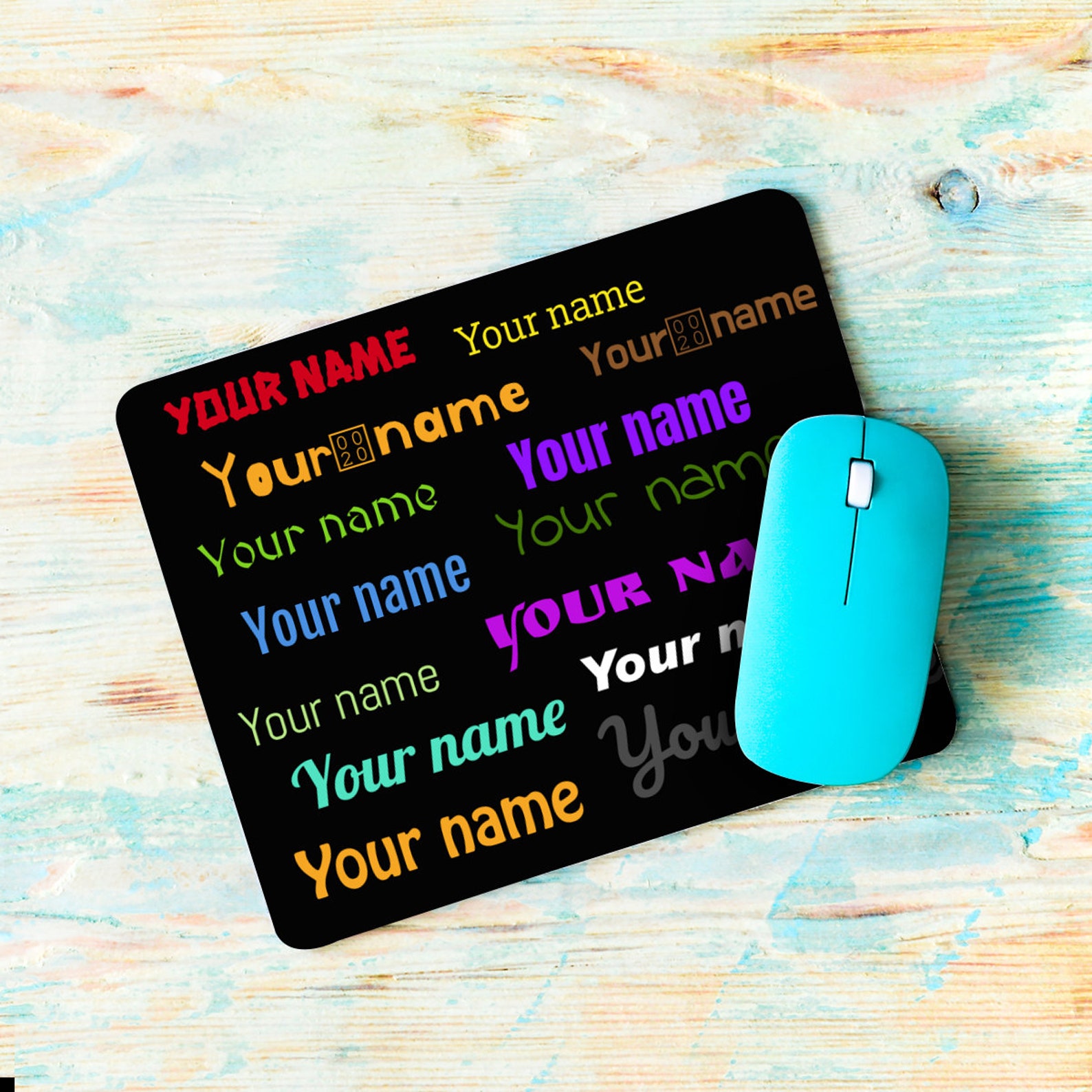 Custom Mouse Pad Personalized Mouse Pad Design Your Own Etsy