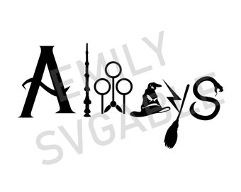 Download Harry Potter Always Svg Etsy