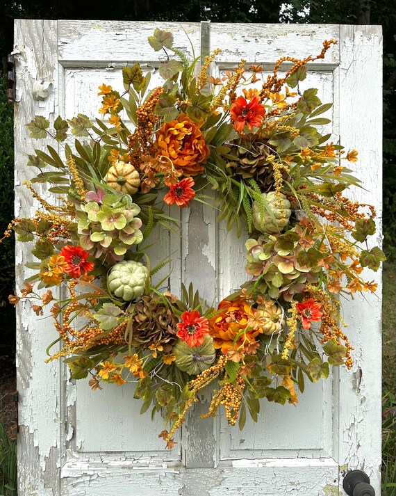 Fall wreaths for front door discount