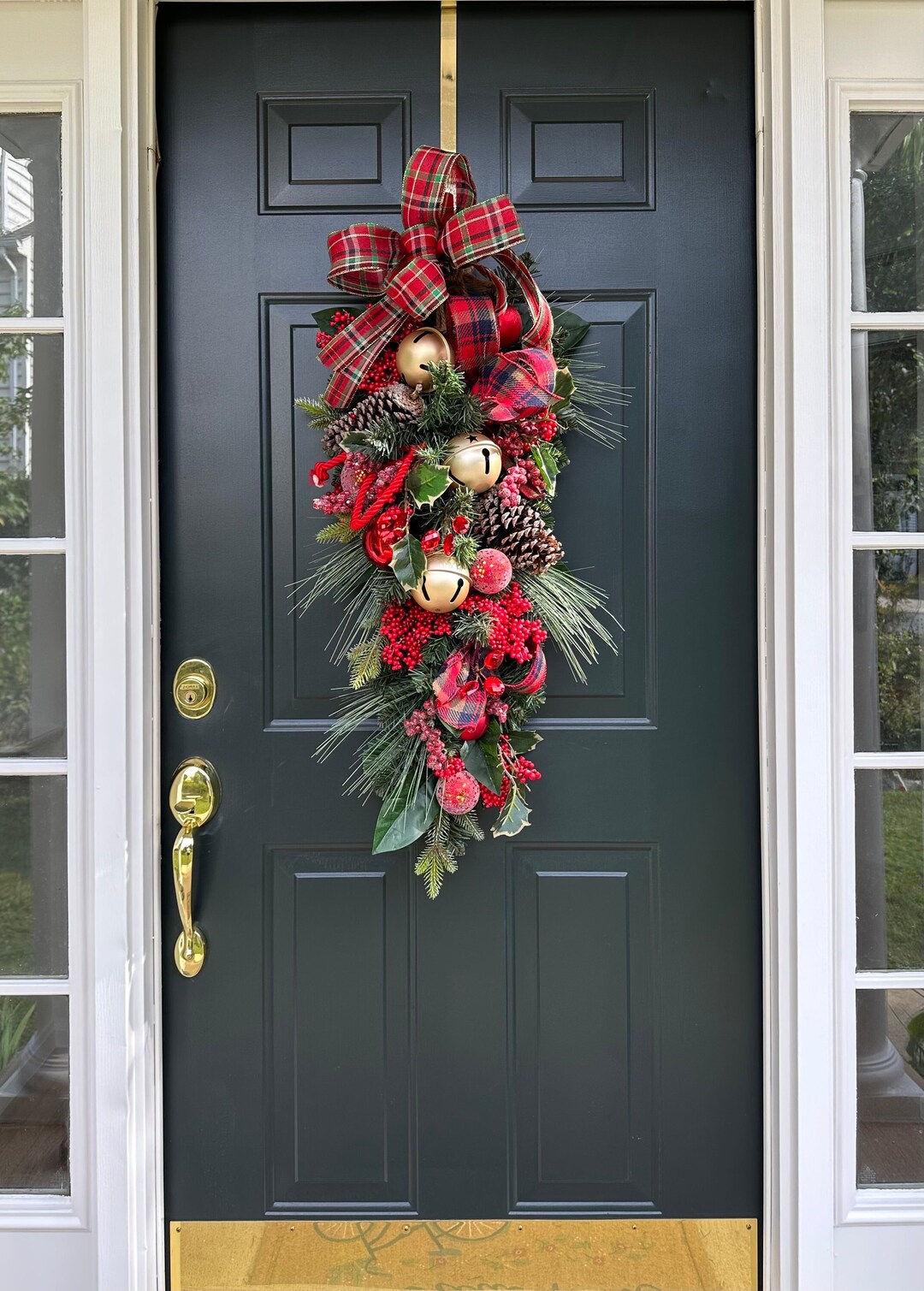 Large Swag Wreath, XL Swag Wreath, Christmas Wreath, Christmas Swag ...