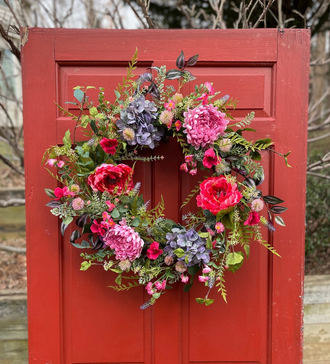 Spring Wreaths, Wreath for Spring, Summer Wreaths, Summer Front Door ...