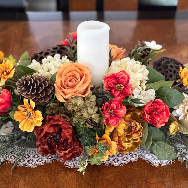 Autumn Centerpiece Etsy