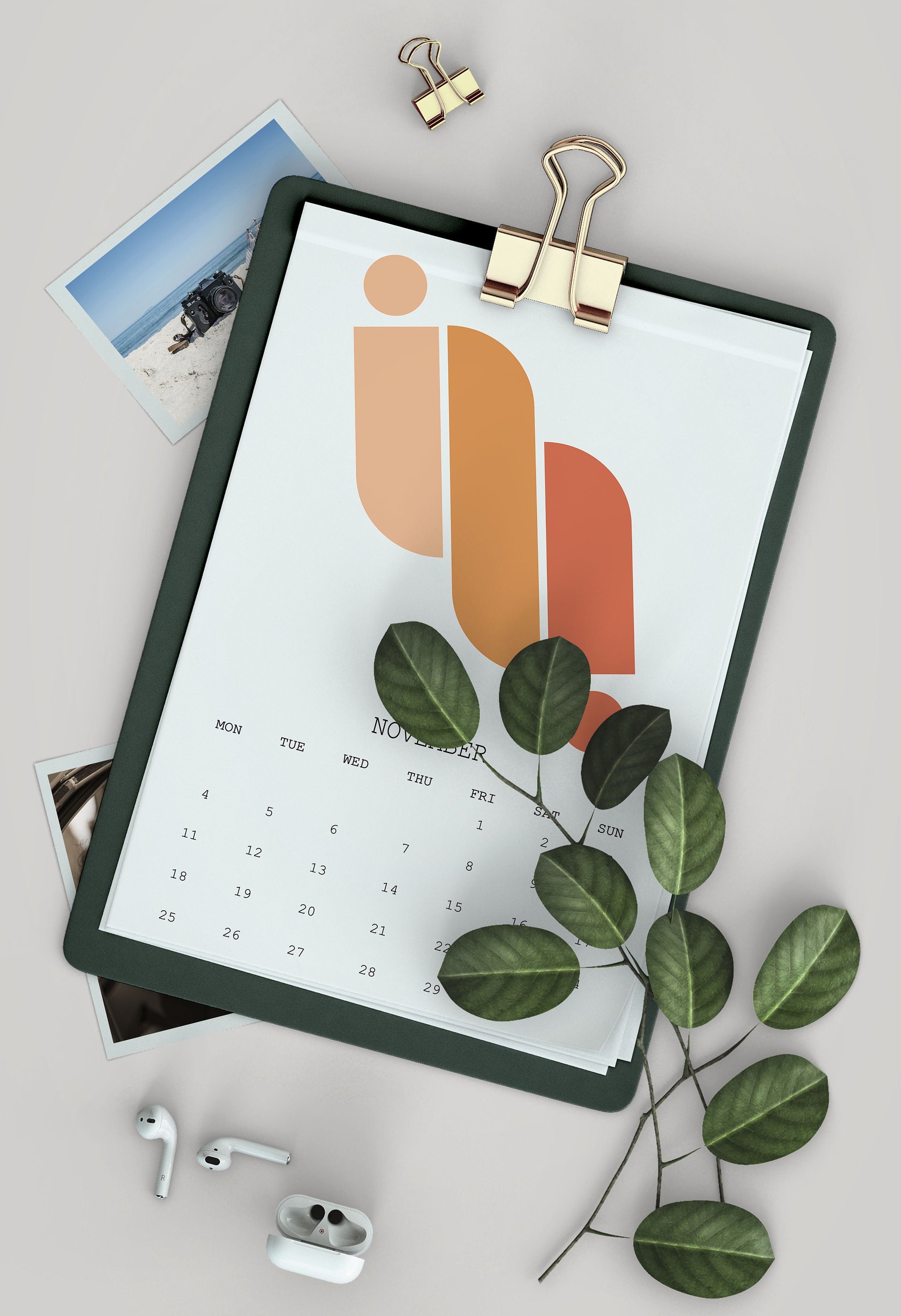 2024 Abstract Art Calendar, 2024 Calendar, Minimal Calendar, Art Wall