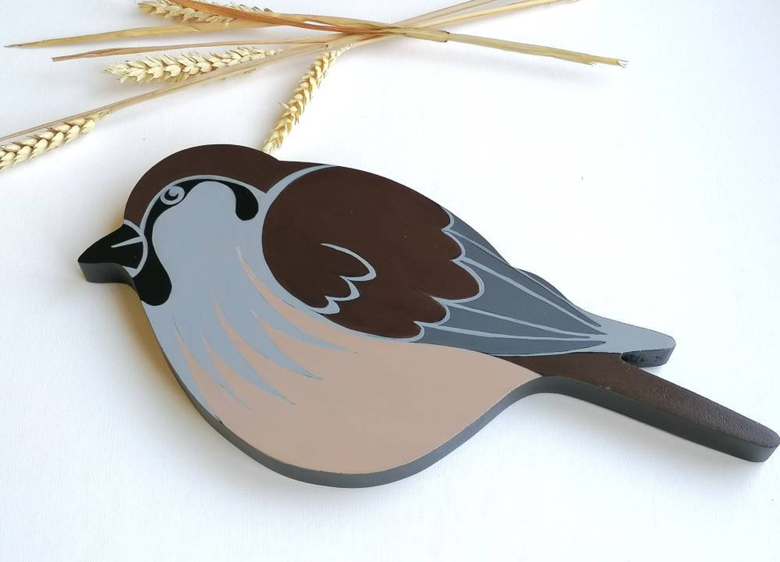 Wooden birds for wall handmade wall decoration decoration Etsy