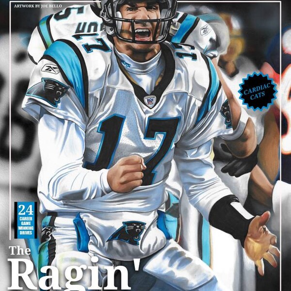 Jake Delhomme "Legends Series" art print