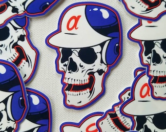 Spooky Brave vinyl sticker