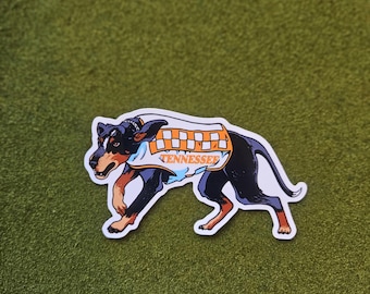 Tennessee Vols "Smokey" vinyl sticker