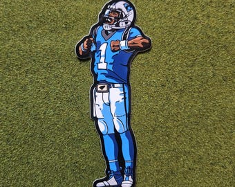 Cam Newton vinyl sticker