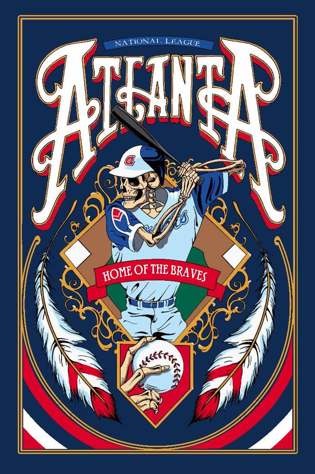 Atlanta Braves: Over 24 Royalty-Free Licensable Stock Illustrations &  Drawings