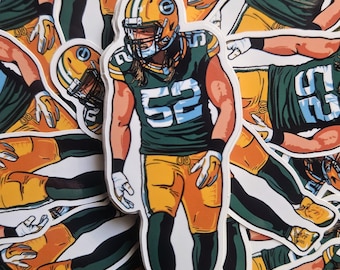 Clay Matthews vinyl sticker