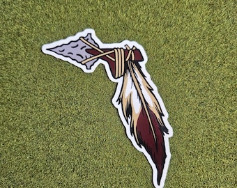 Florida State vinyl sticker