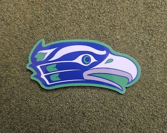 Seahawks tribal vinyl sticker