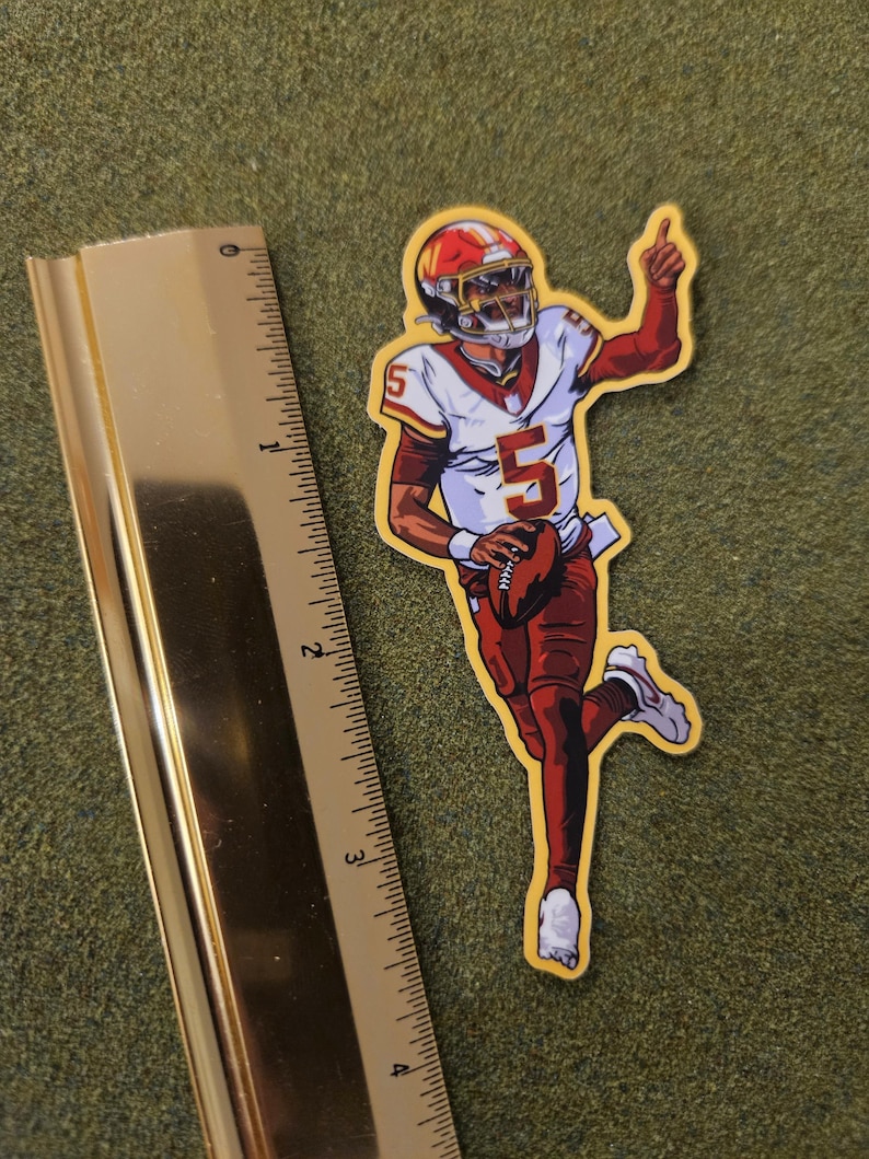 Jayden Daniels Vinyl Sticker - Etsy