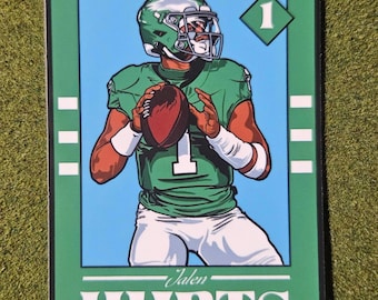 Jalen Hurts card vinyl sticker