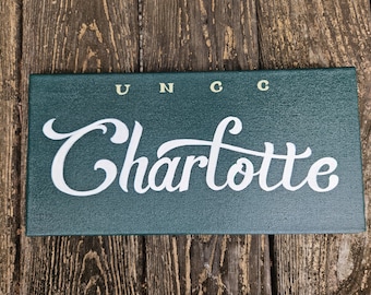 Charlotte 49ers canvas painting