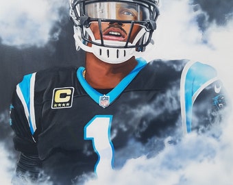 Cam Newton king Boogie Art Print - Etsy
