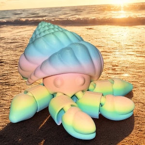 3D printed hermit crab