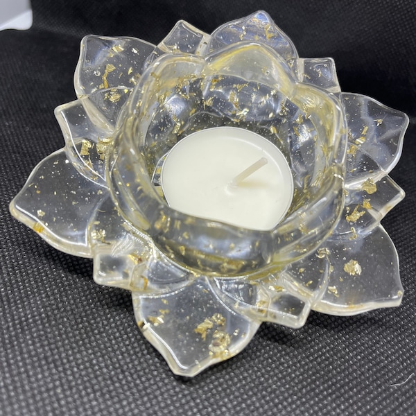 Resin Candle Holder Etsy