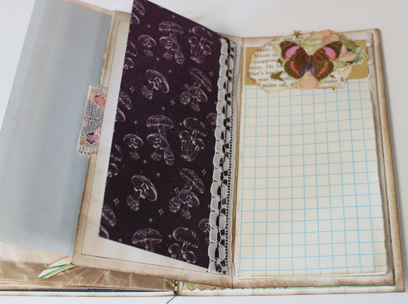 Vintage Greeting Card Junk Journal Etsy