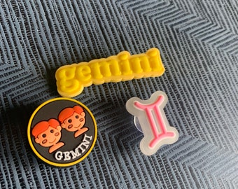 gemini croc charm