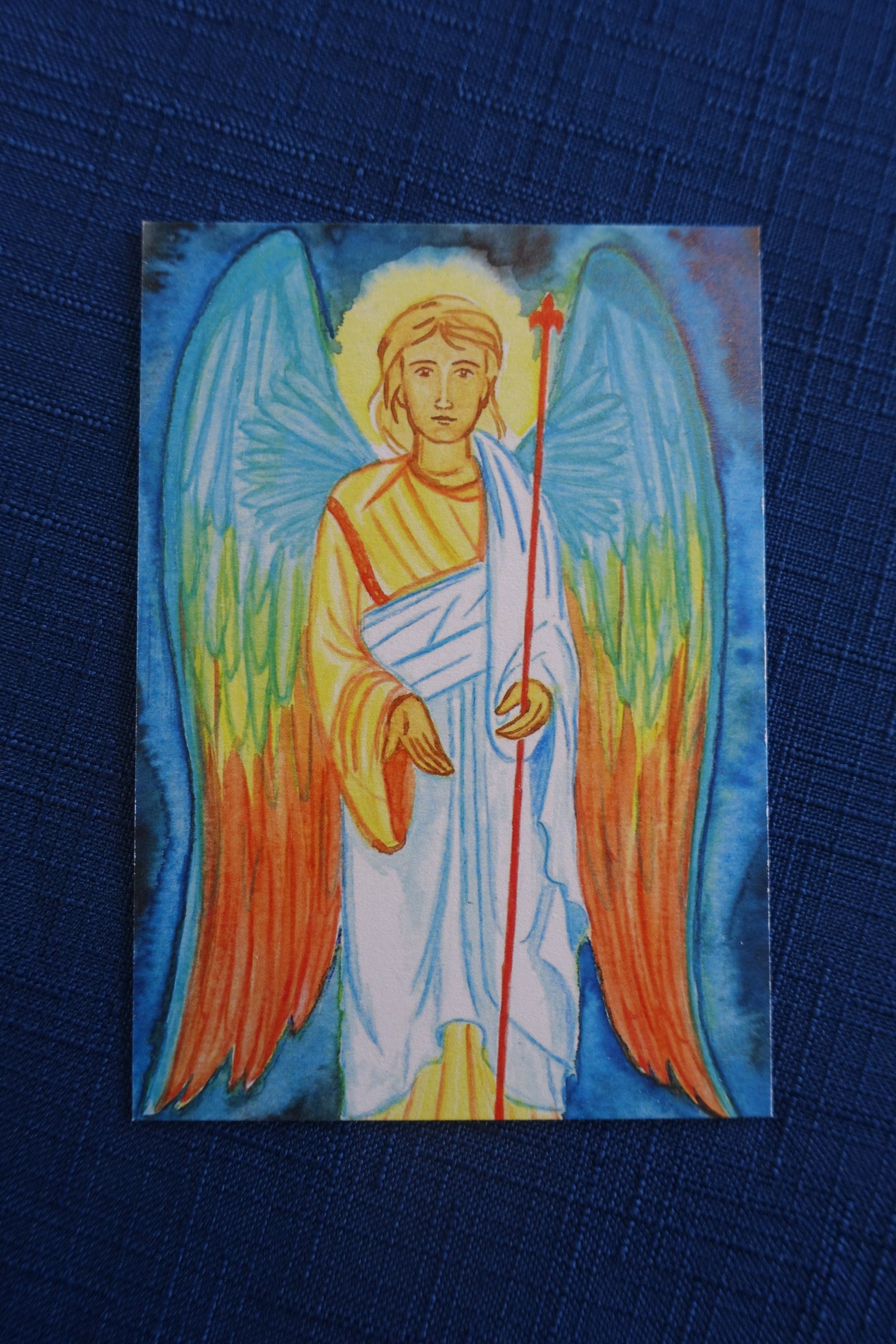 Neuvaine à Saint Raphaël Archange Pour Le Mariage Pdf Carte de prière de l'archange Raphaël Catholique - Etsy France