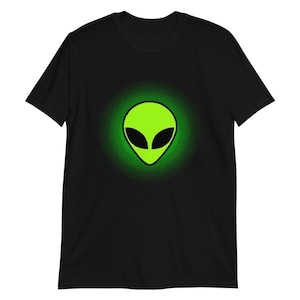 Glow Alien T-shirt | Alien Shirt | UFO-shirt