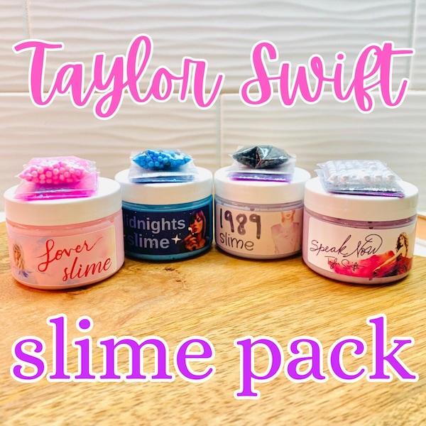 Pack de slime Taylor Swift (4 unités)