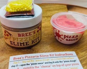 Turtle Pizza Scented DIY Clay Slime 