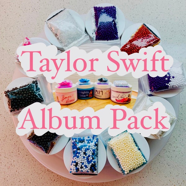 Taylor Swift Album Slimes (10 Pack)