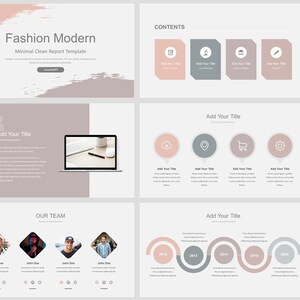 Morandi Clean Graduation Defense Report PowerPoint Template