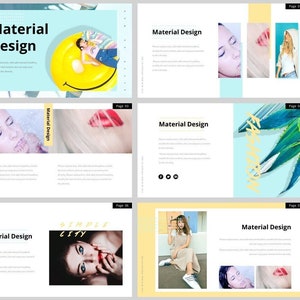 Minimal Fahsion Clean PowerPoint Template