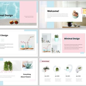 Minimal Fahsion Clean PowerPoint Template