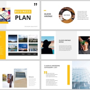 Minimale Magazine Style Business PowerPoint-sjabloon