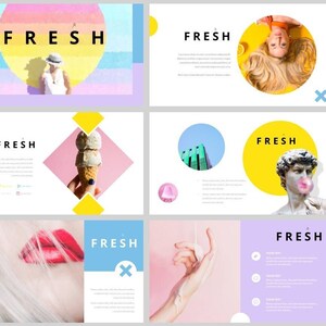 Minimal Fahsion Clean PowerPoint Template