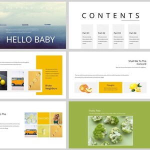Minimal Fahsion Clean PowerPoint Template