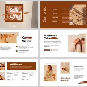 Minimal Clean Fashion PowerPoint Template